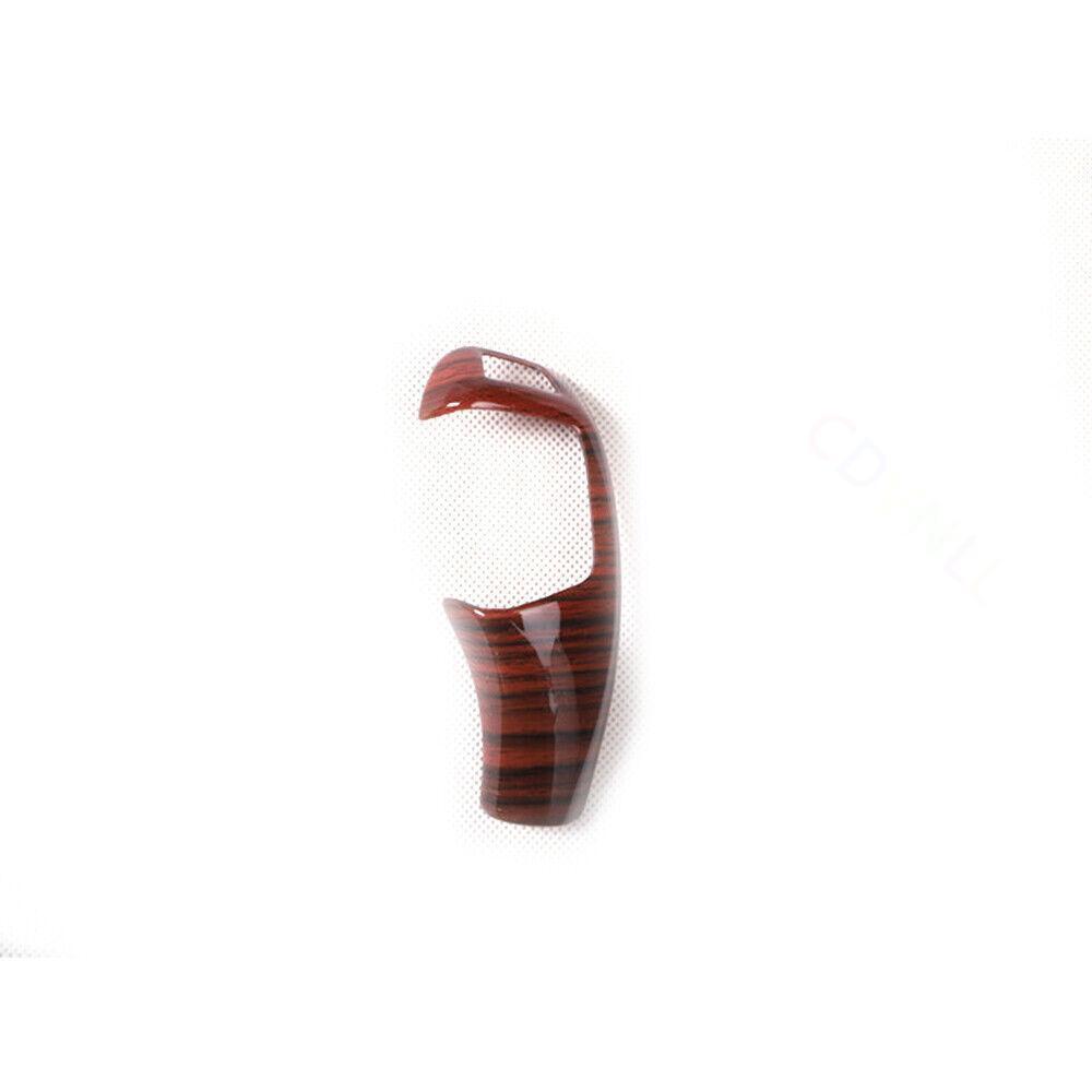 for BMW X5 2014-2018 Wood Grain Inner Central Gear Shift knob Molding Cover Trim