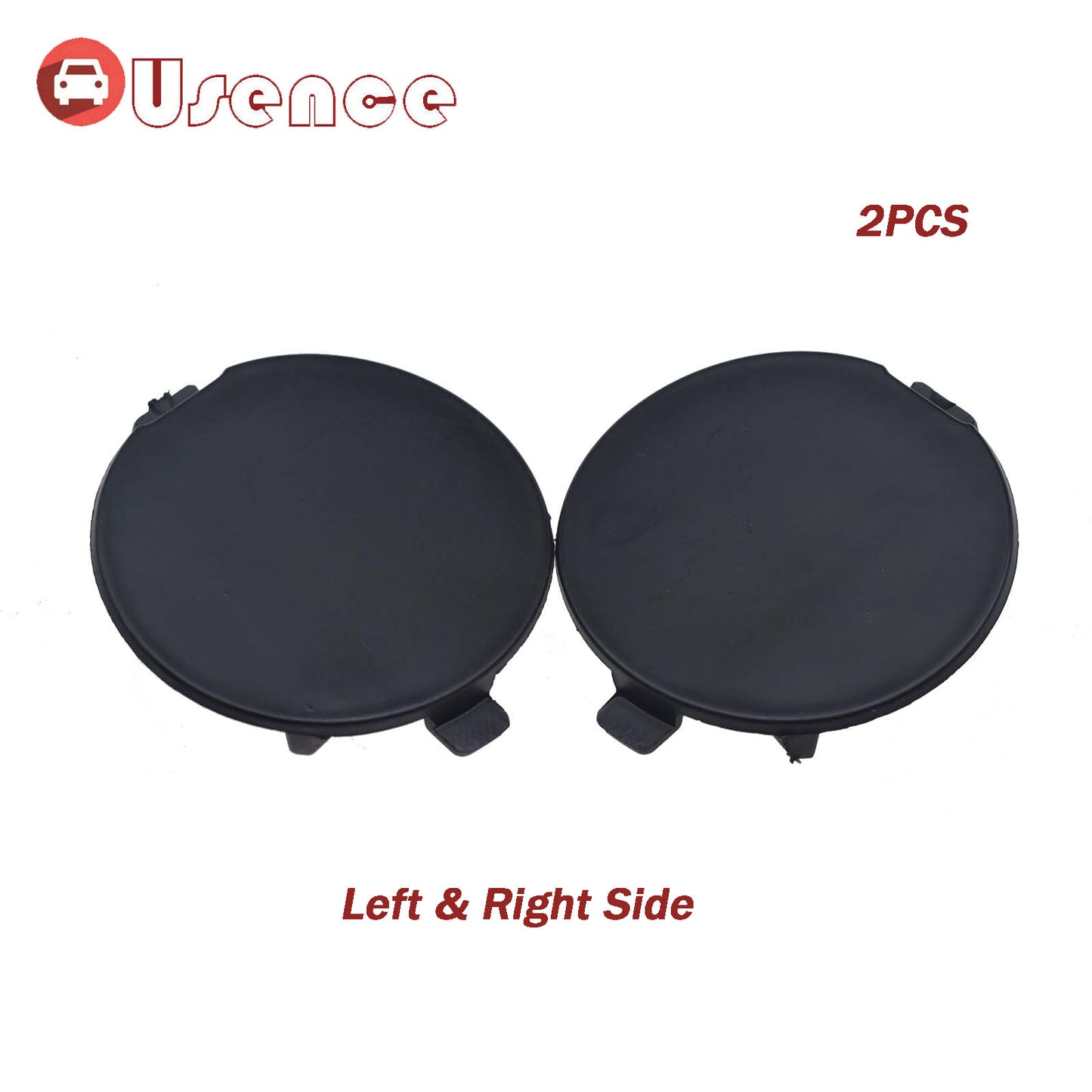 2PCS Left  Right Side Rear Bumper Hook Tow Eye Cap for Mazda 3 Axela 2014-2018