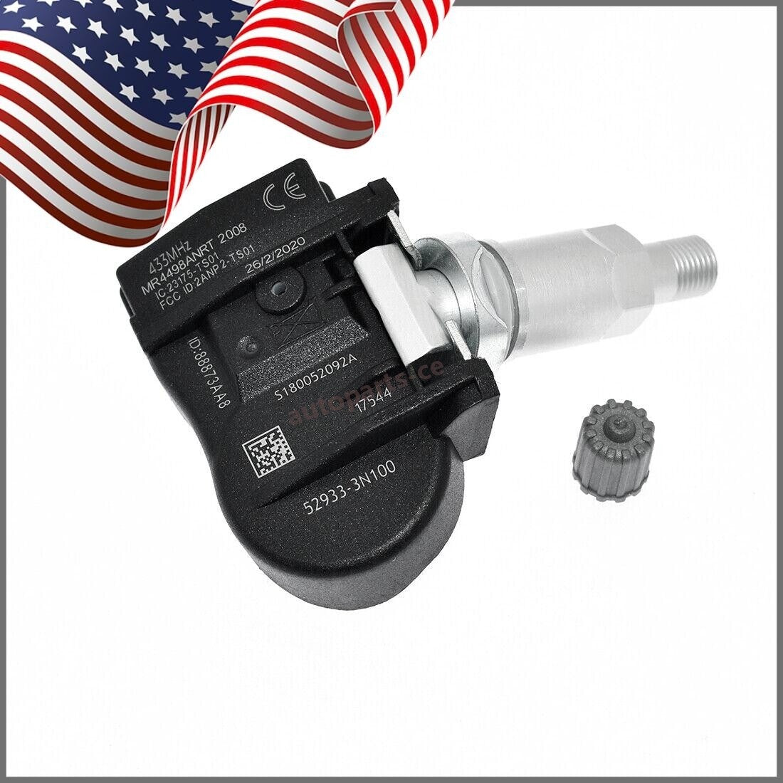 1PCS Tire Pressure Sensors TPMS for Hyundai 2015-2017 Accent / 2014-2015 Sonata
