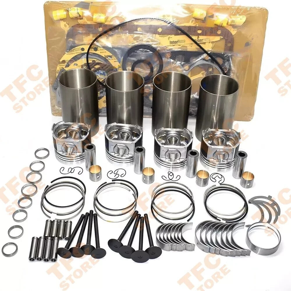 4JG2 Overhaul Rebuild Kit With Full Gasket Bearing Set for Isuzu Engine New??