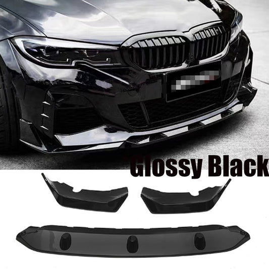 Glossy Black Performance Front Lip Splitter Kit for BMW G07 X7 M Sport 2019-2022