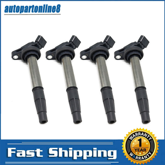 4PCS 90919-02258 for Toyota for Corolla Matrix Prius 1.8L L4 for Scion XD Ignition Coil