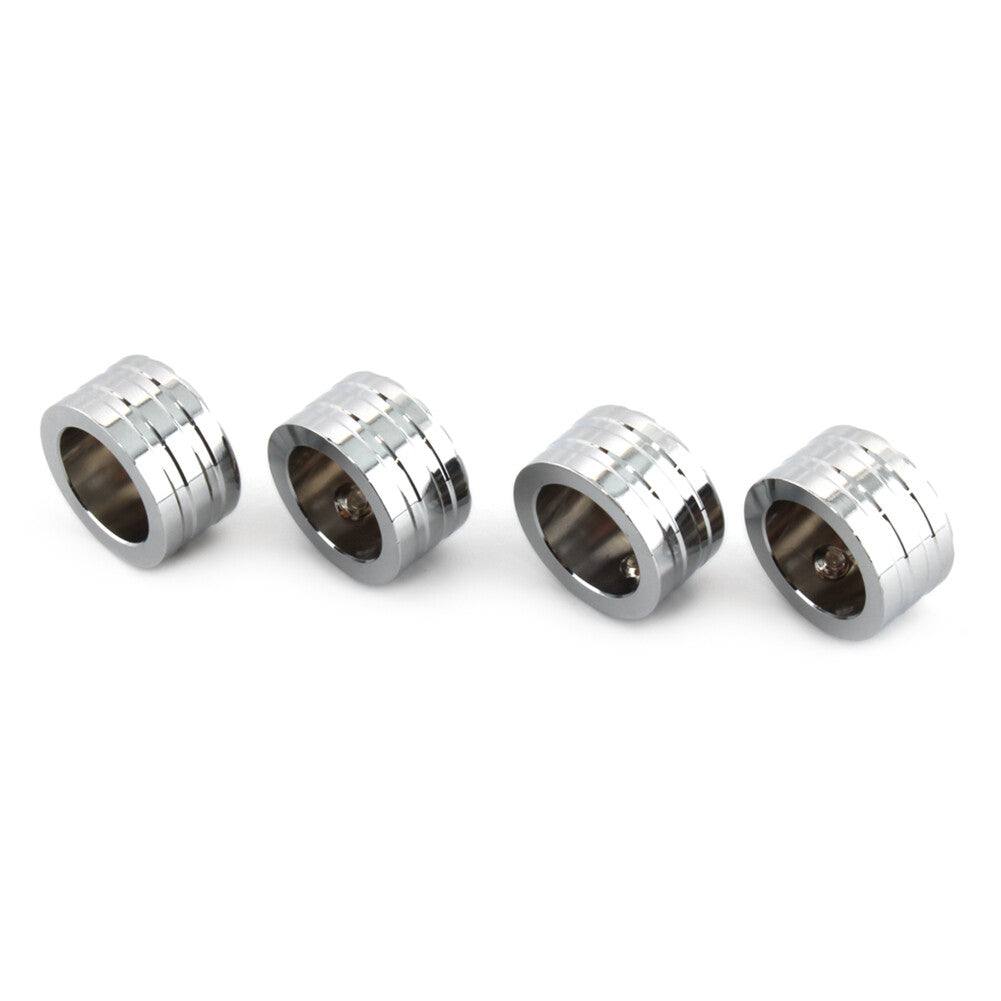 Billet Machined Head Bolt Mutter Abdeckkappe f¨¹r T120 Thruxton R Scrambler Chrom