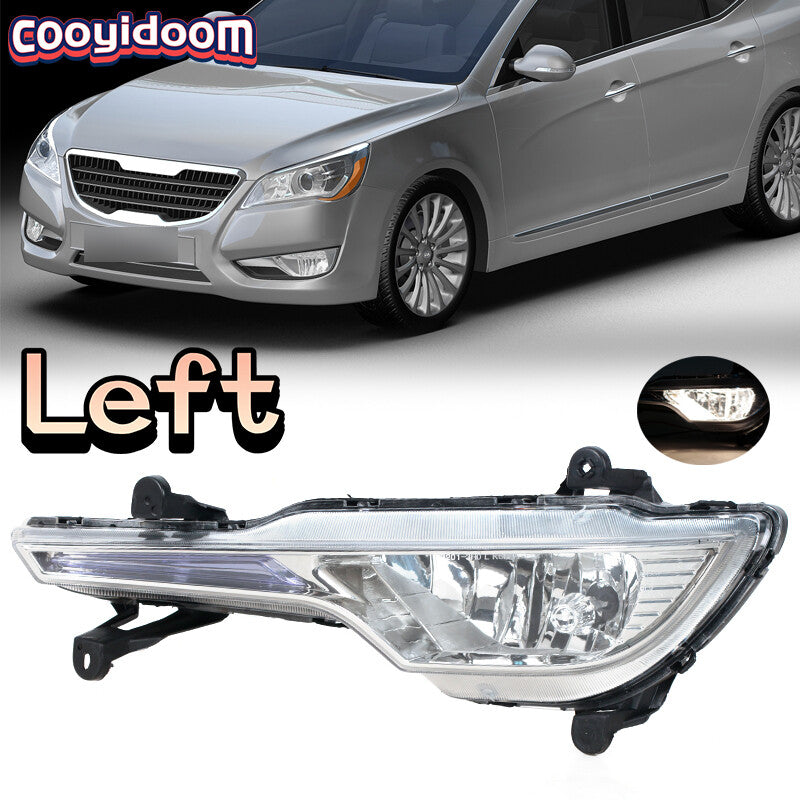 Fog light assembly front bumper light DRL (left) applicable to for Kia Cadenza K7 2011 2012