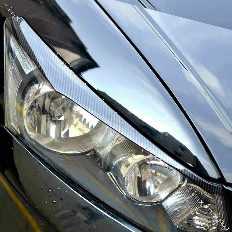 for Honda Accord 2008-2012 Carbon Style ABS Headlight Lamp Eyelid Molding Trims