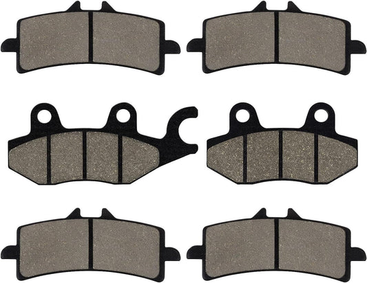 Front and Rear Brake Pads for Kawasaki 1000 SX H2 SE ZX1002 DKF 2019 2020