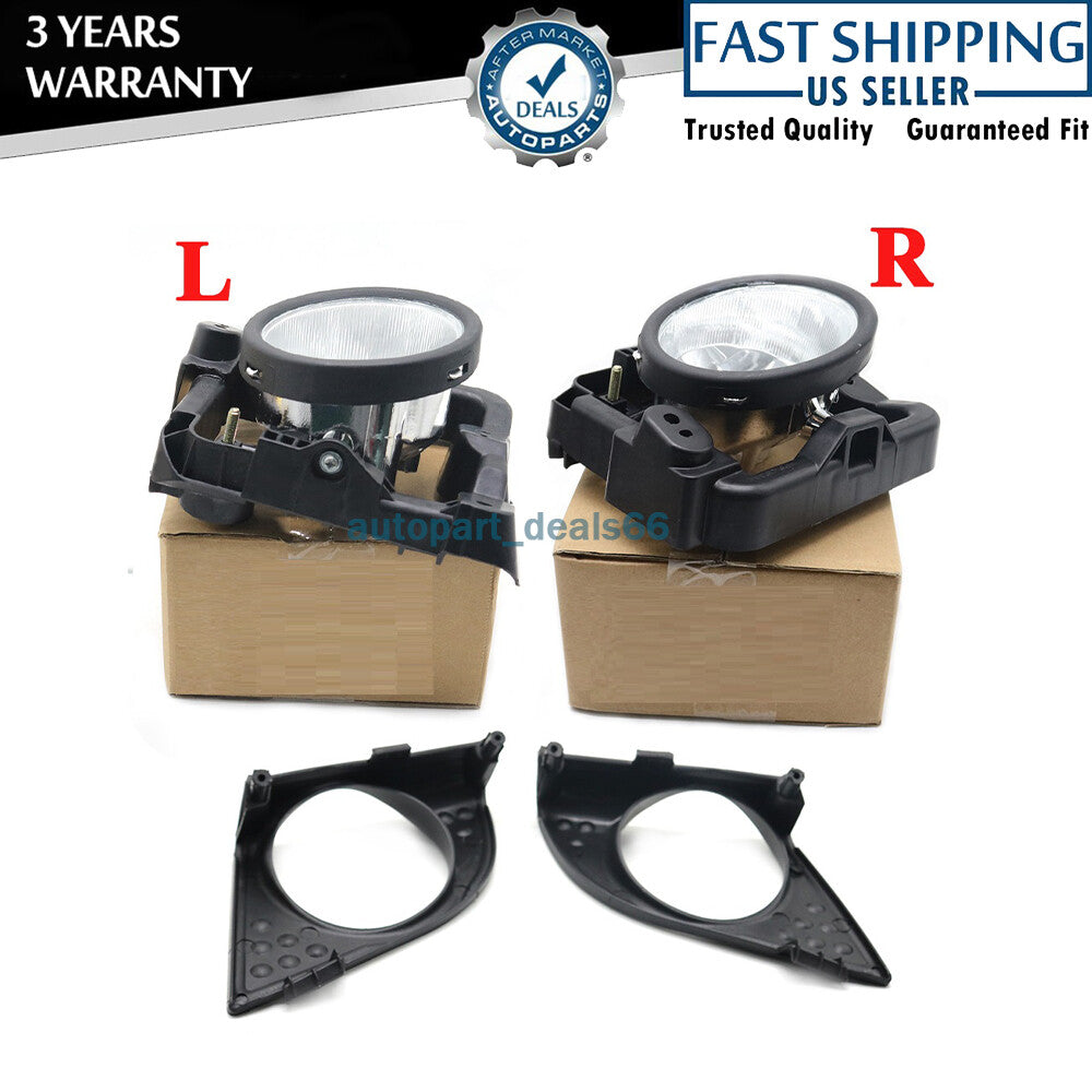 Front Bumper Fog lights Fit for Acura TSX 2009-2010 Driving Lamps Left and Right