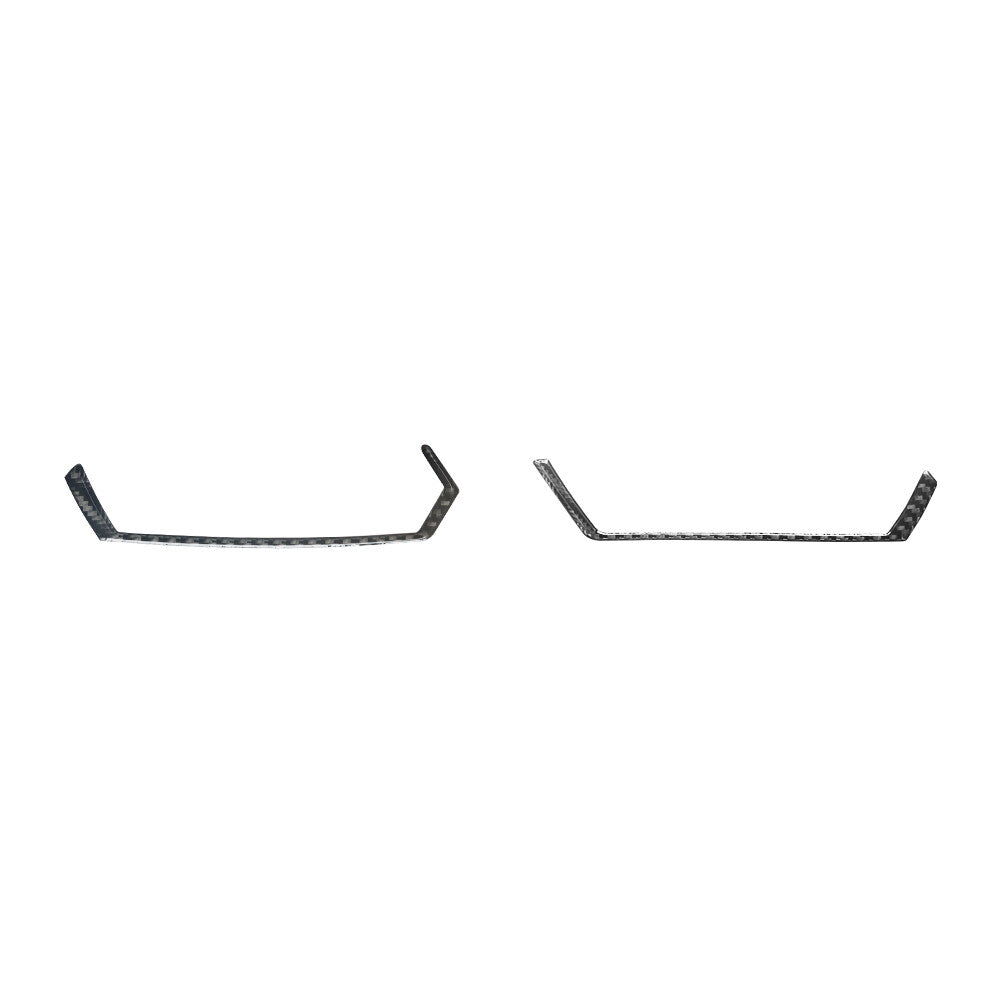 2X Carbon Fiber Dashboard Air Vent Frame Cover Trim for Nissan Altima 2019-2022