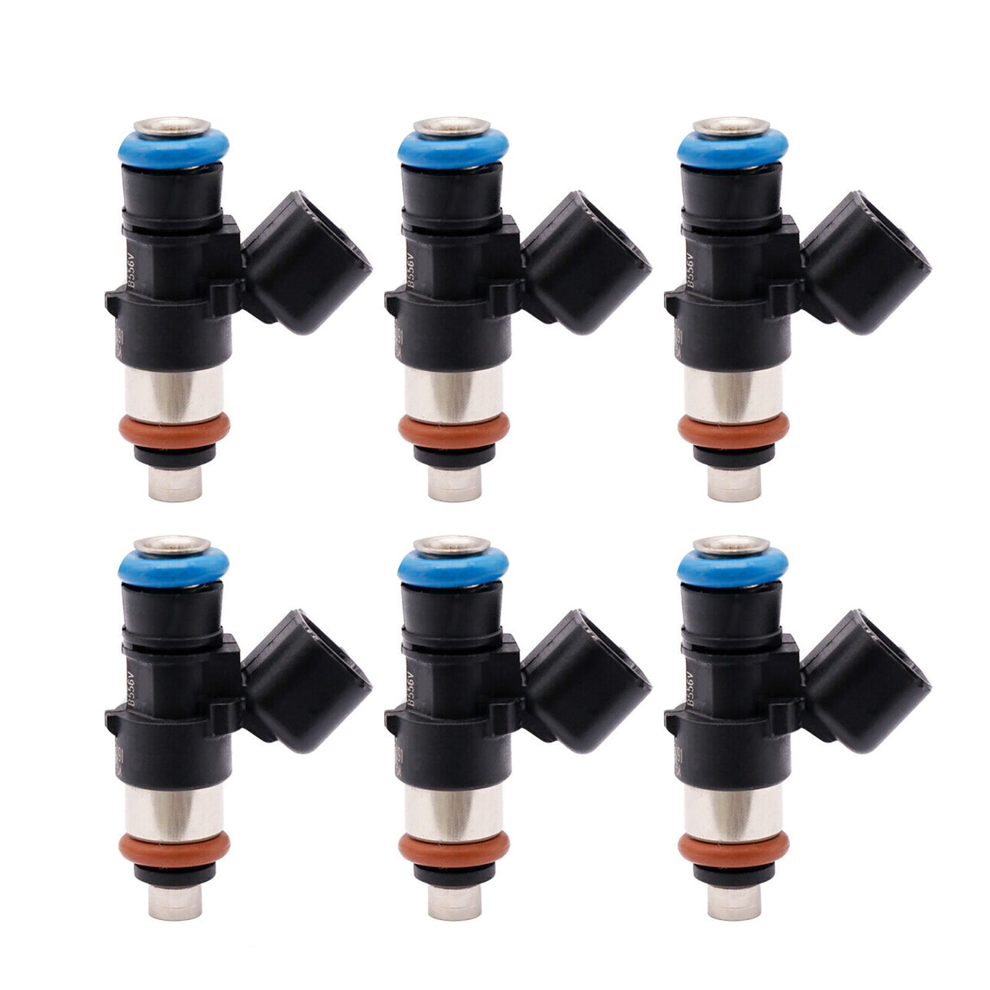Kit(6) New Fuel Injectors for Ford 2011-2017 3.5 / 3.7L 0280158091