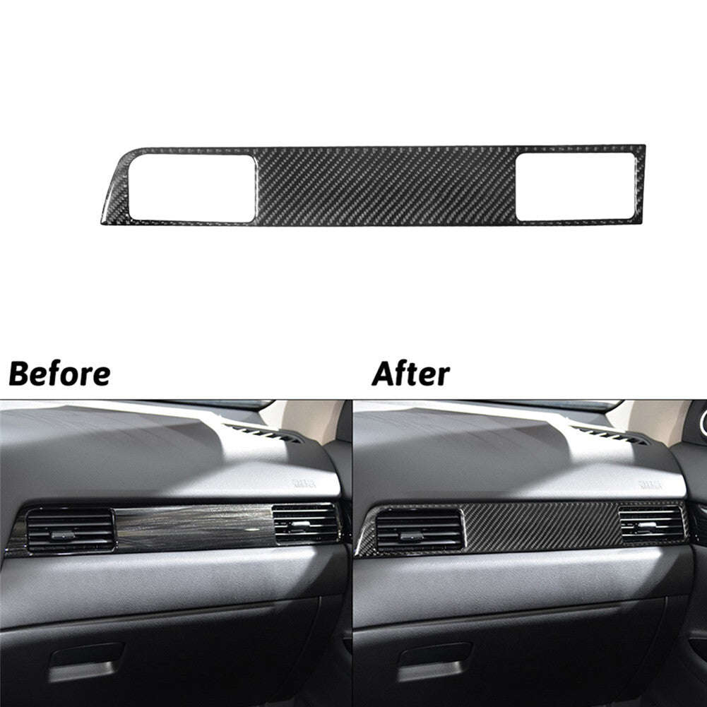 Carbon Fiber Passenger Sides Air Vent Trim for Mitsubishi Outlander 2014-2016