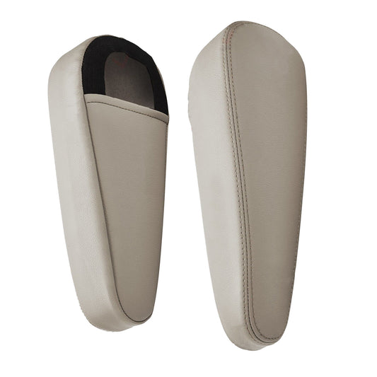 2 for Seat Armrest Leather Cover Accessories for Lexus GX470 2003-2009 Ivory Beige