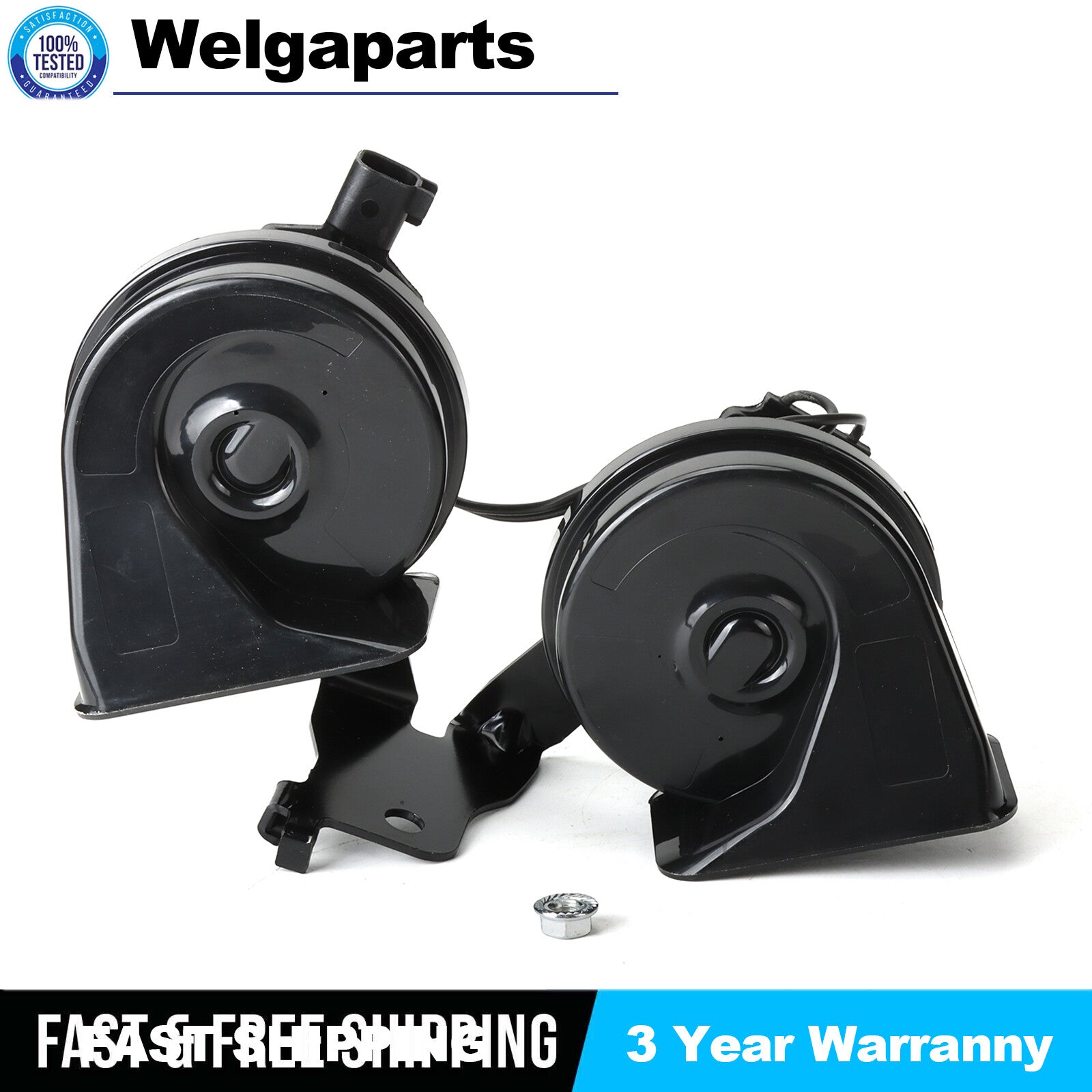 HC3Z-13832-G for Ford 2017-2022 F-250 F-350 Trumpet Horns Bracket Assembly US