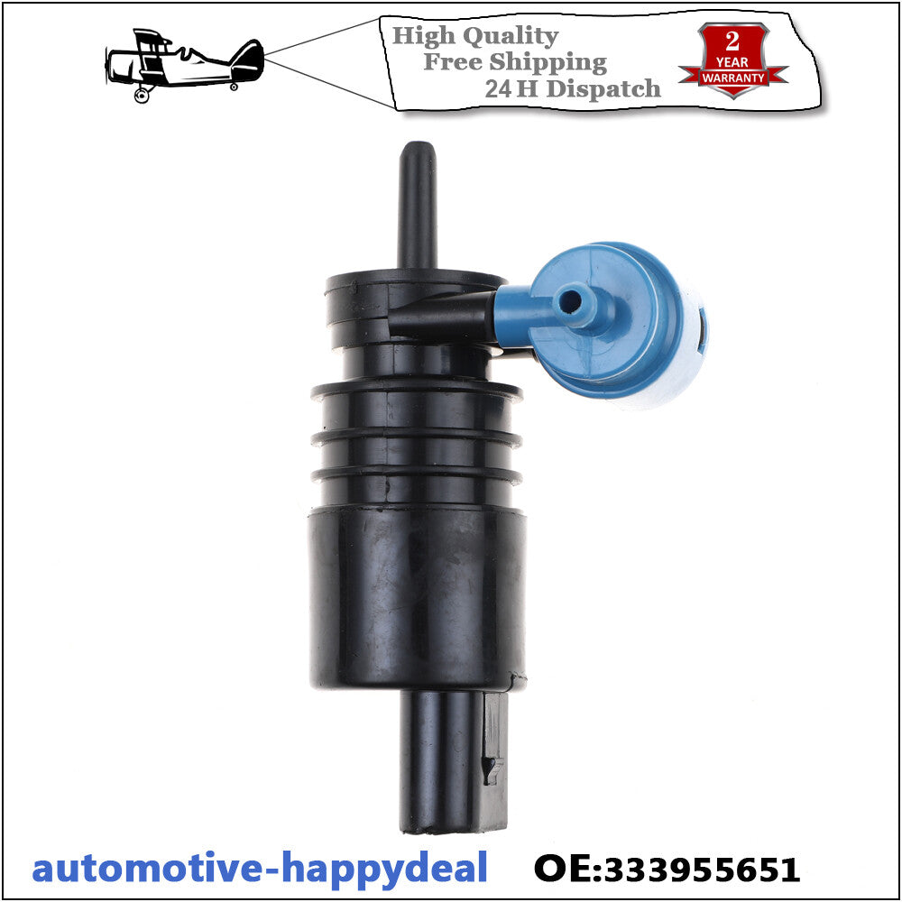 WINDSCREEN WASHER PUMP TWIN OUTLET for VW for BORA CADDY for GOLF MK4 MK5 LUPO MULTIVAN