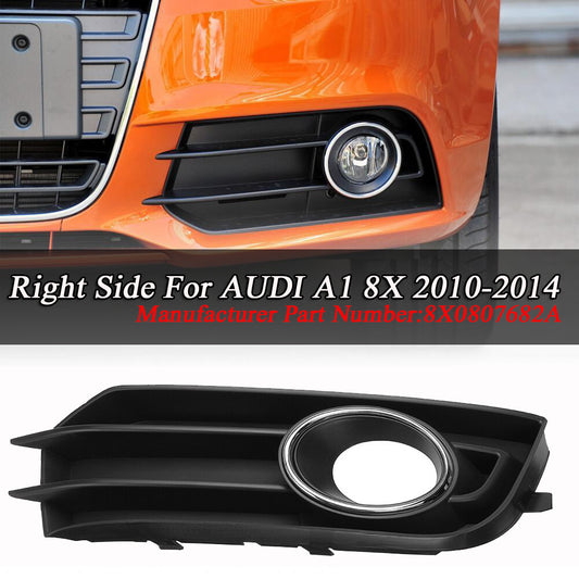 Left Front Bumper Grille Fog Light Grill Cover Cap For 11-14 for AUDI A1 8X Lower UK
