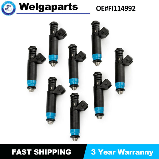 8x New Fuel Injectors Deka 80LB 850cc For Deka for Buick for Ford for BMW Et FI114992
