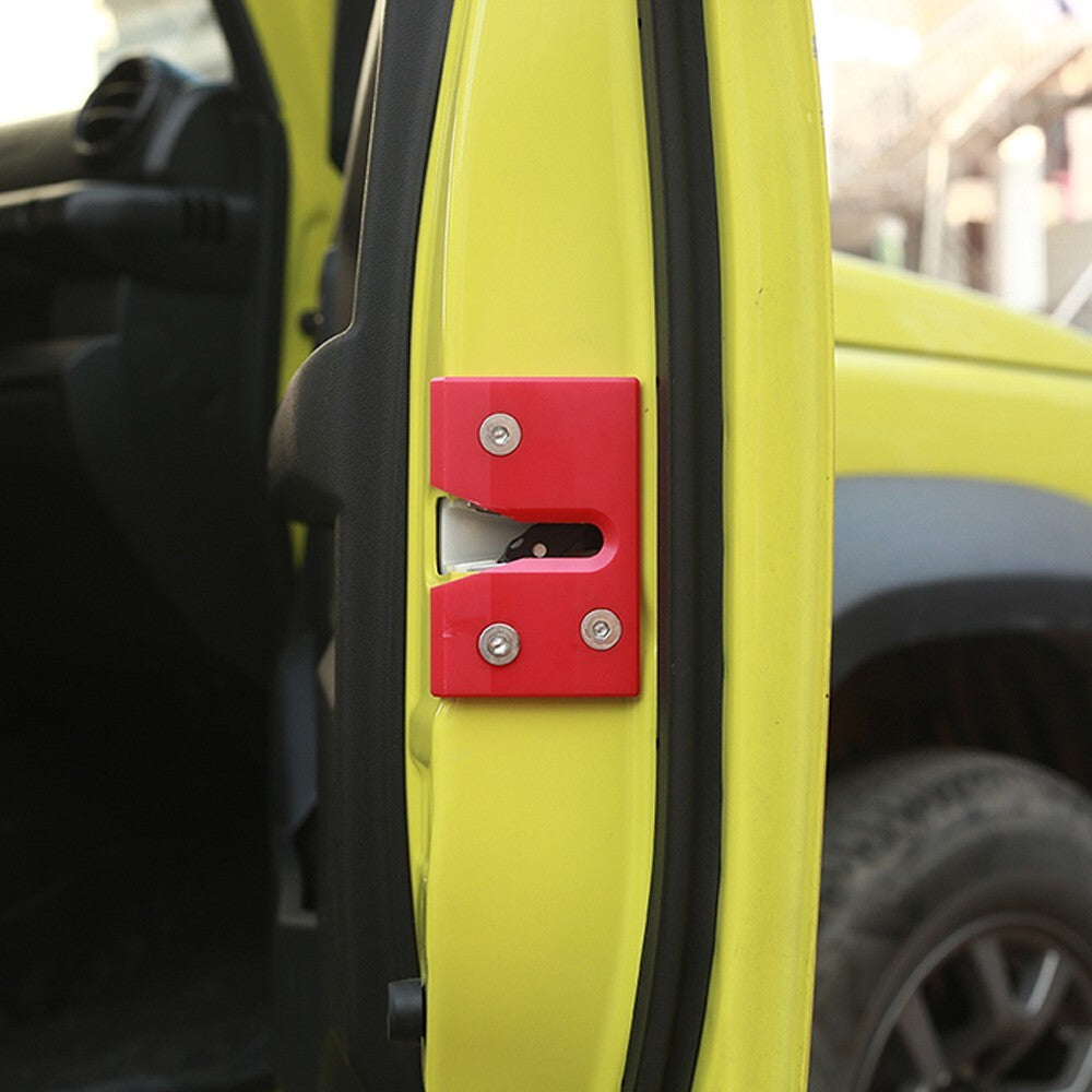 Red ABS Car Door Limiting Block Panel Cover for Suzuki for Jimny 2019-24 Accessories