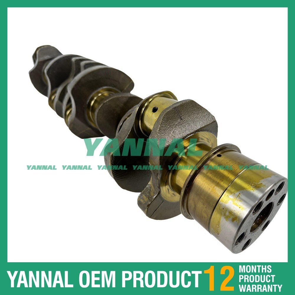 133 mm crankshaft suitable for Mitsubishi 6D15 tractor excavator diesel engine