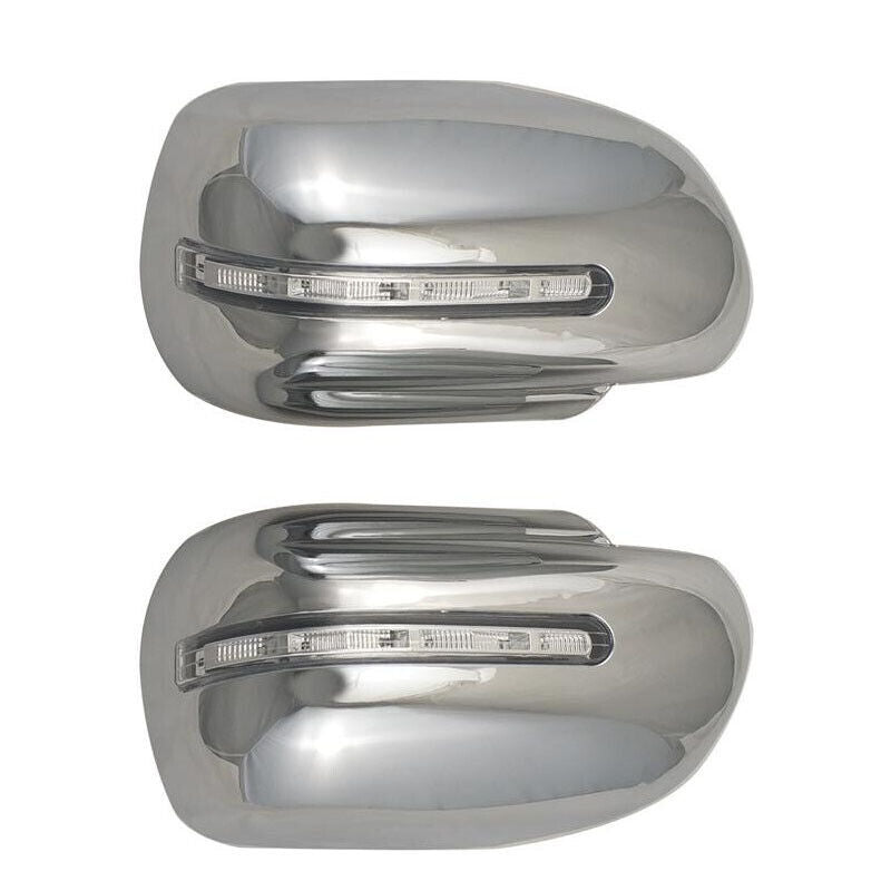 Side Light Mirror Covers Trims For 2008 2009 2010-15 for Suzuki Grand Vitara SUV LED