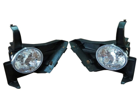 1Pair Front Bumper Fog Light Lamps w/Bracket for Honda CR-V CRV 2005-2006 2PCS