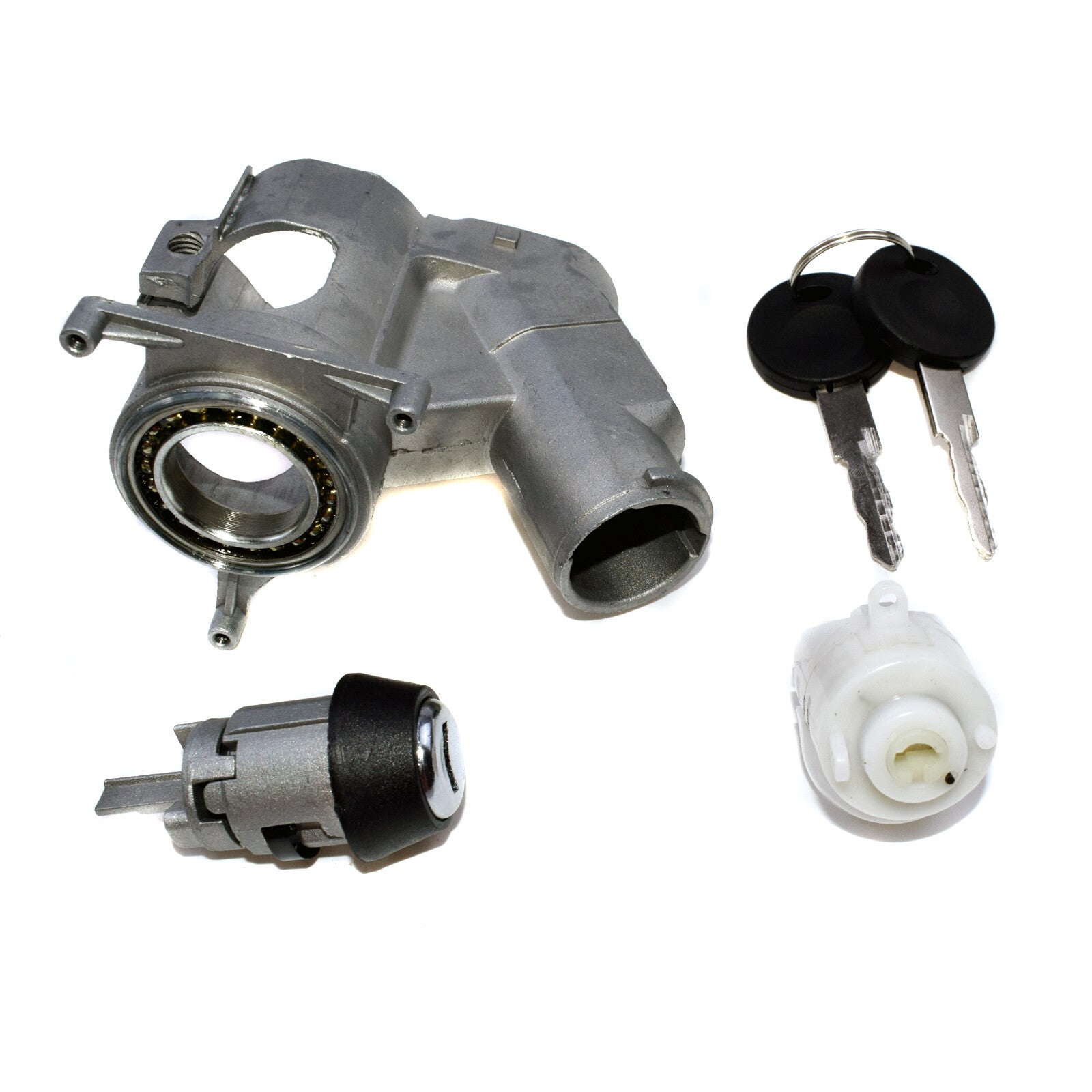 Ignition Column Lock Cylinder Housing Switch Set for VW Cabriolet for Jetta for Golf
