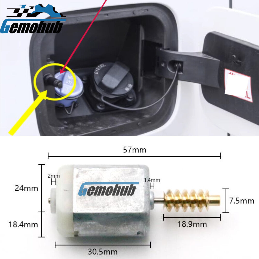 New Fuel Filler Cap Actuator Motor For 2002-2015 for Honda Jazz 2009-2014 for Honda Fit