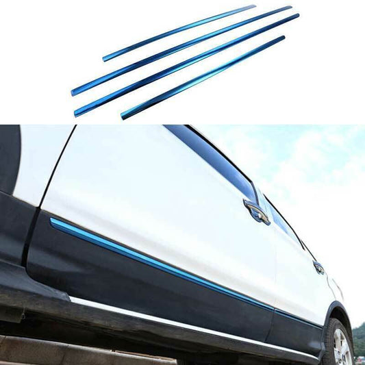 Blue Titanium Side Door Body Molding Cover Trim for 2013-2019 for Ford Escape kuga
