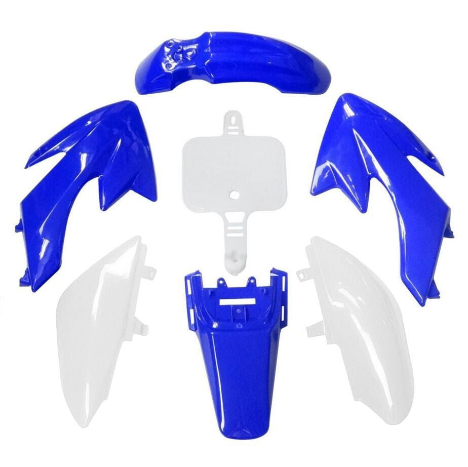 Plastic mudguard aerodynamic kit for Honda CRF50 Dirt Pit bicycle with Taodao cooler SSR 125