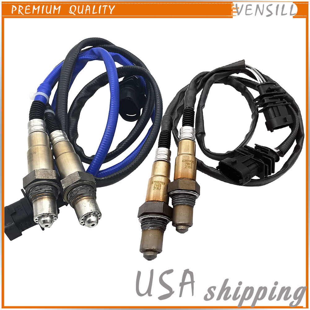 4X Oxygen Sensor for Maserati Ghibli 14-19 for Levante 17-20 Quattroporte 14-20 3.0L