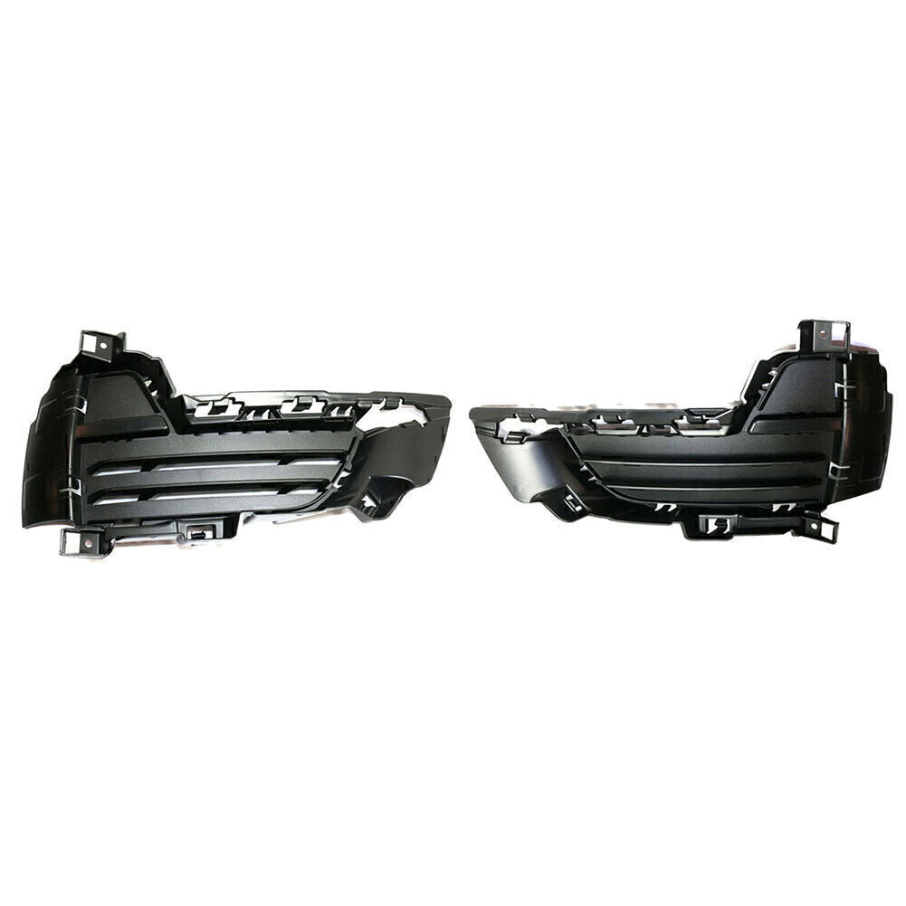 Pair Front Bumper Lower Grille Textured Closed Grid Fit 2014-2017 15 for BMW X5 F15