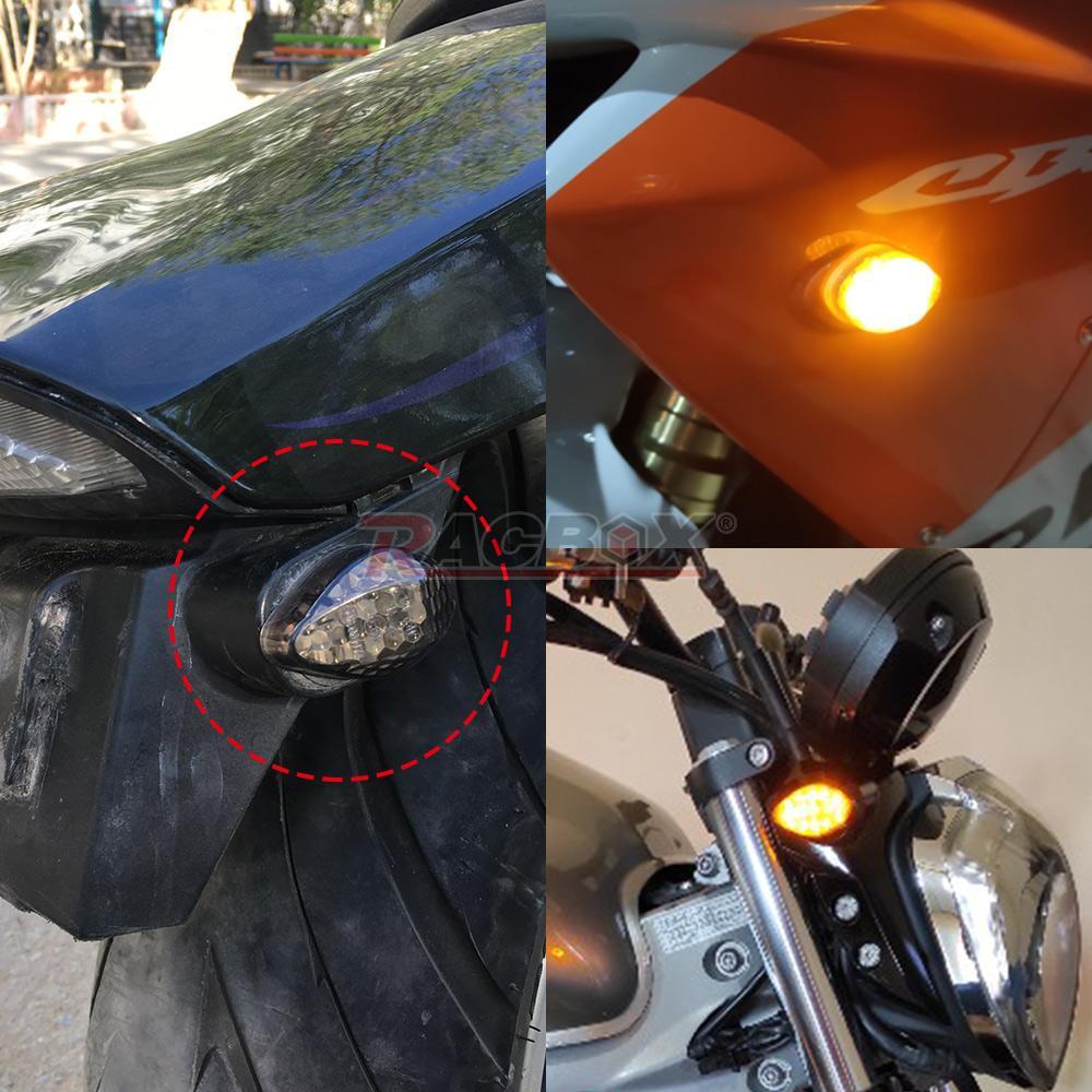 2 Motorcycle LED Blinker Turn Signal Light for Honda CBR600RR CBR1000RR 600F4i
