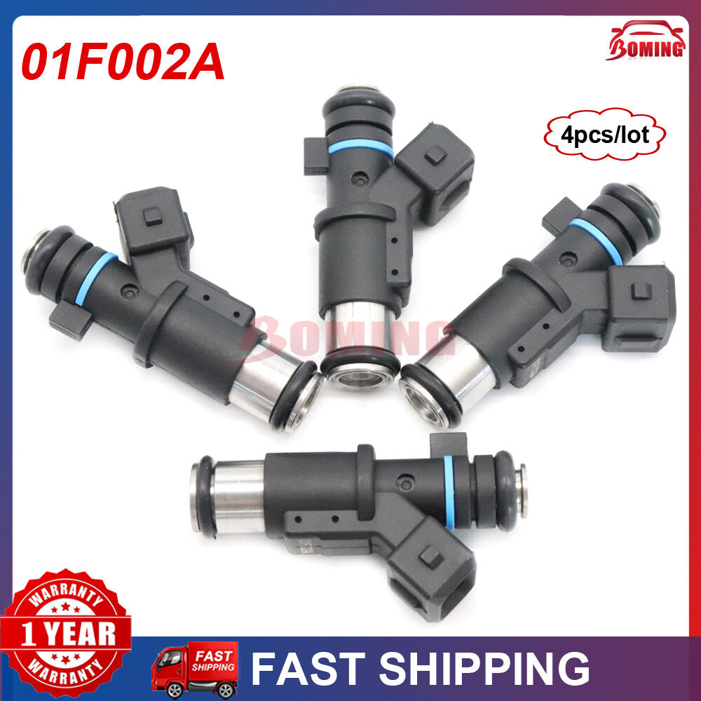 4PCS 01F002A Fit for Citroen C2 C3 for Peugeot 206 306 307 New Fuel Injector