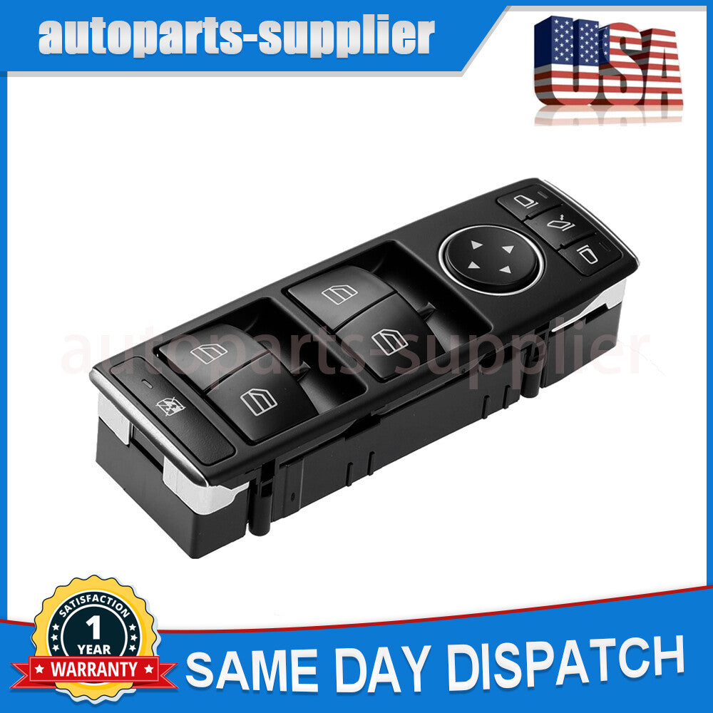 Power Master window switch for left front drive side applicable to for Mercedes-Benz ML350 B250