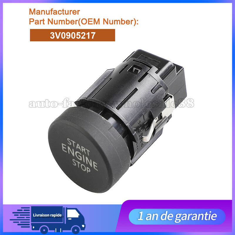BOUTON START ENGINE STOP POUR for SKODA OCTAVIA SUPERBE KODIAQ KAROQ SCALA NEUF