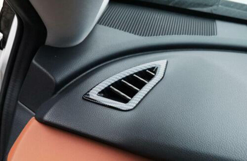 for Subaru Outback 2020-23 Carbon Fiber Inner Dashboard L&R Air Outlet Vent Trim