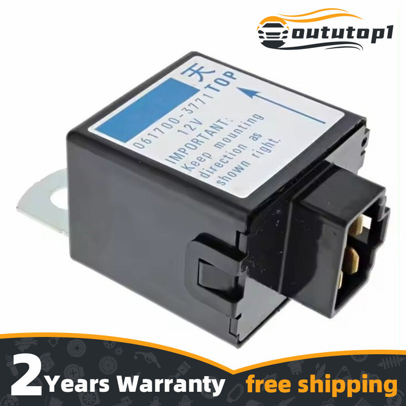 12V beginner-friendly timer relay suitable for Kubota BX23 B2150E tractors RTV900 series 061700-2990