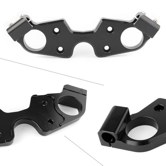 Vordere Gabel Br¨¹cke Klemme Abdeckung f¨¹r for Suzuki Hayabusa GSX1300R 08-19 Schwarz