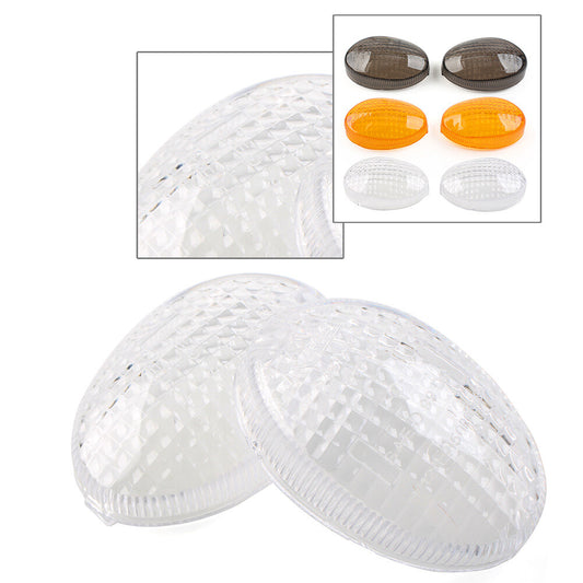 2x Turn Signal Light Lens for KAWASAKI EX250R 250R Vulcan S 650 KLX250/SF