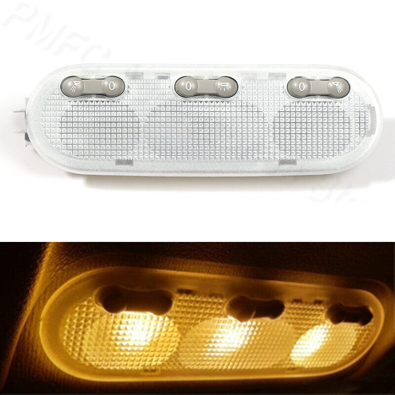 A for Nissan Qashqai Sunny Micra/march 3-Botton Car InteriorDome Reading Light