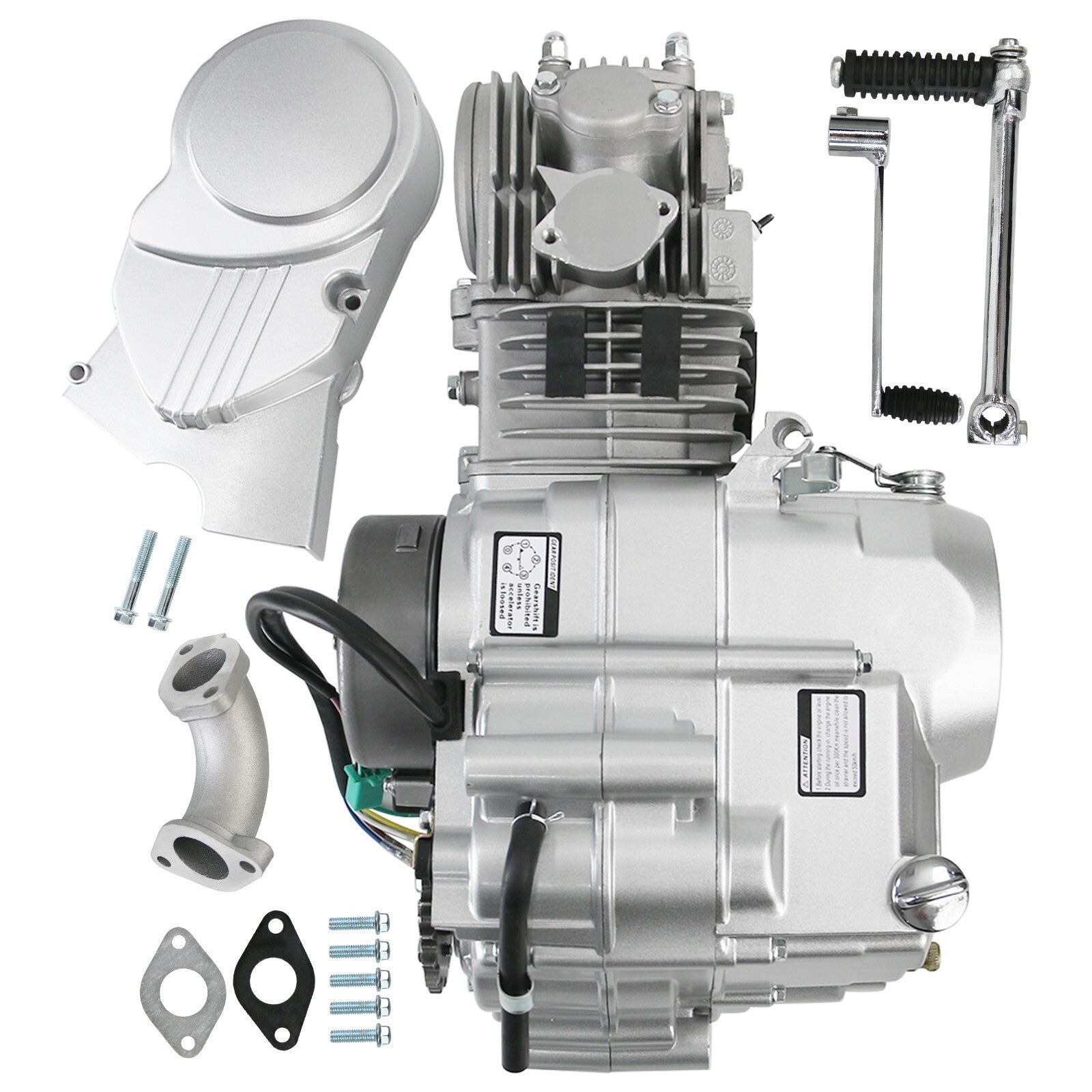 Complete 125cc manual motor kit for pit bikes ATC70, Z50, CT70, CRF50, XR50, CT90
