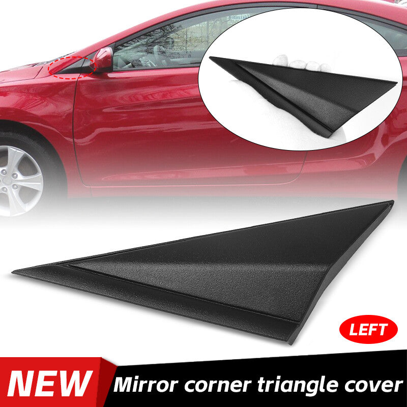 Driver Left Fender Pillar Trim Mirror Corner Molding for Hyundai for Elantra 14-16