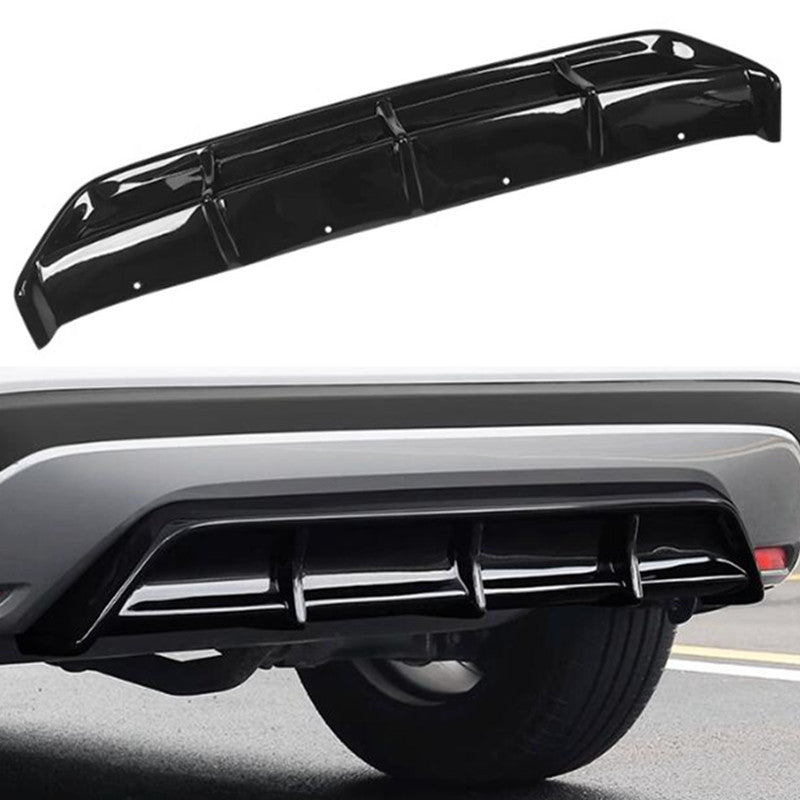 for Lexus RX 350H 2023 2024 Rear Bumper Cover Diffuser Spoiler Wing Gloss Black