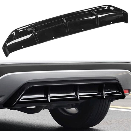 for Lexus RX 350H 2023 2024 Rear Bumper Cover Diffuser Spoiler Wing Gloss Black
