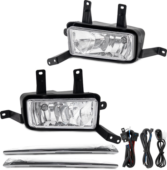 Fog lights suitable for Chevrolet Tahoe 2015-2020 / Suburban 3500HD 2015-2020 16-19