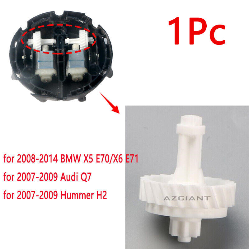 Automotive side mirror adjustment motor gear for 2007-2010 for Volkswagen Touareg.