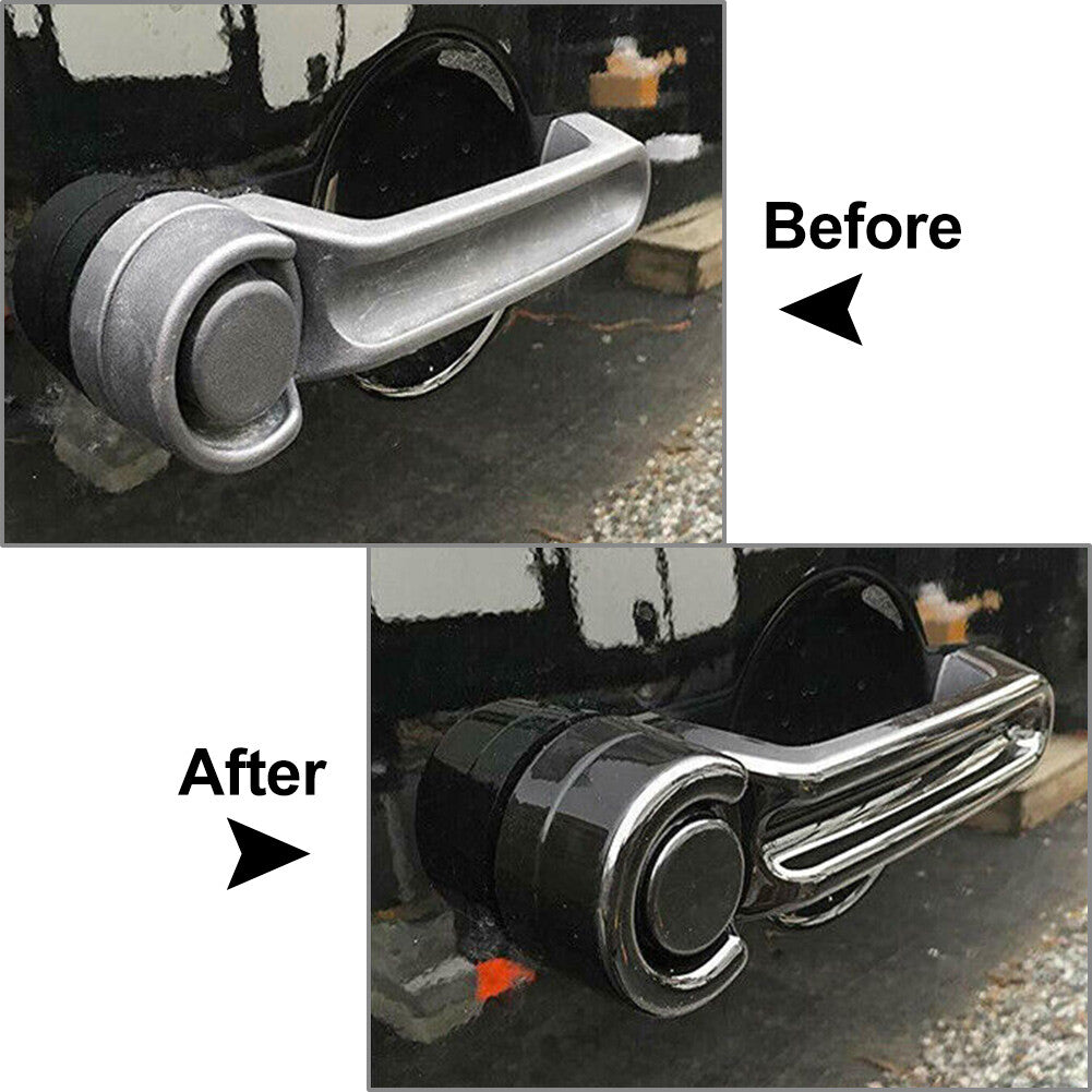 Exterior Door Handle Tailgate Cover Trim for Jeep for Wrangler JK 2 Door 2007-2017
