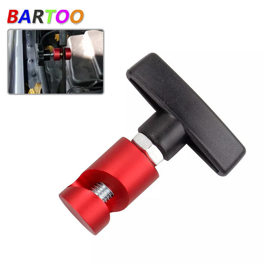 Red Aluminum Car Lift Support Clamp Hood Holder Strut Support Clamp Tool Durable