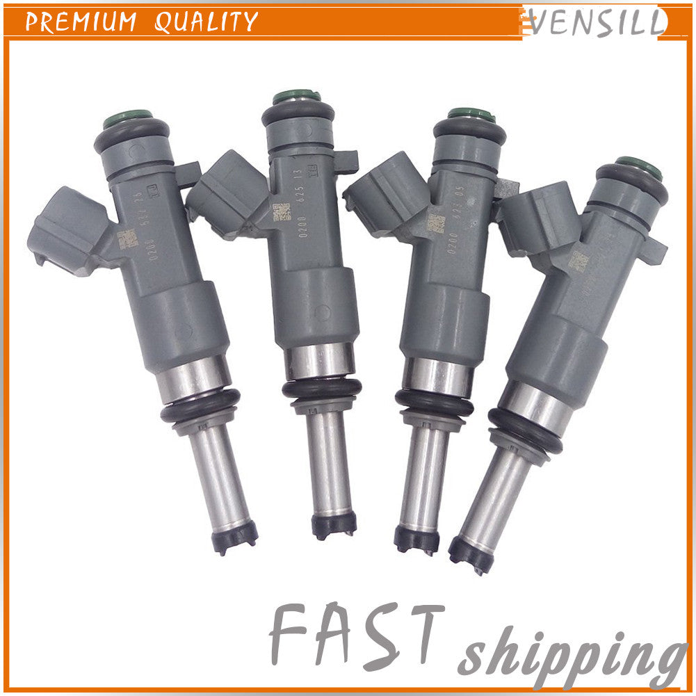 16600-EA00A Set of 4X Fuel Injectors for Nissan Frontier X-Trail 2.5L 4.0L 05-15