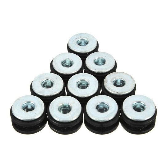10Pcs Motorcycle Rubber Washers Bolts for Honda for Yamaha for Suzuki for Kawasaki Fairing