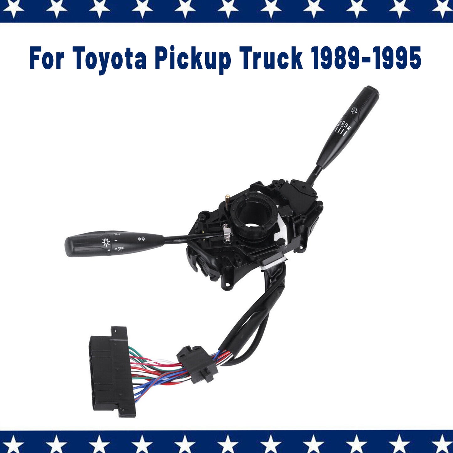 new black turn signal wiper switch 84310-35300 AT- suitable for Toyota pickup trucks 89-95.