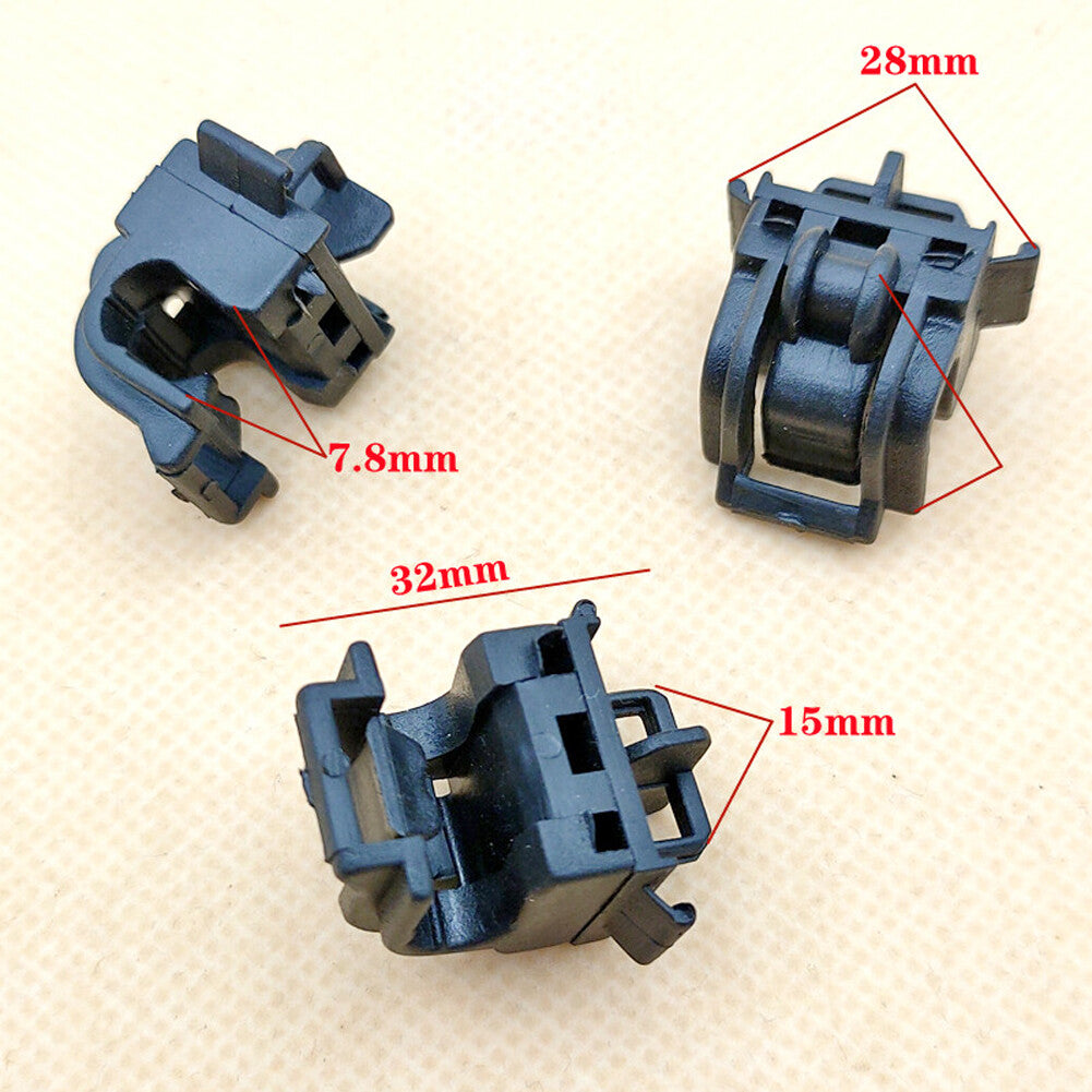 2 Car Hood Support Prop Rod Clips for Honda